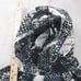 Lululemon Scuba Hoody Womens 6 Black White Static Mist Full Zip Scuba Sweatshirt