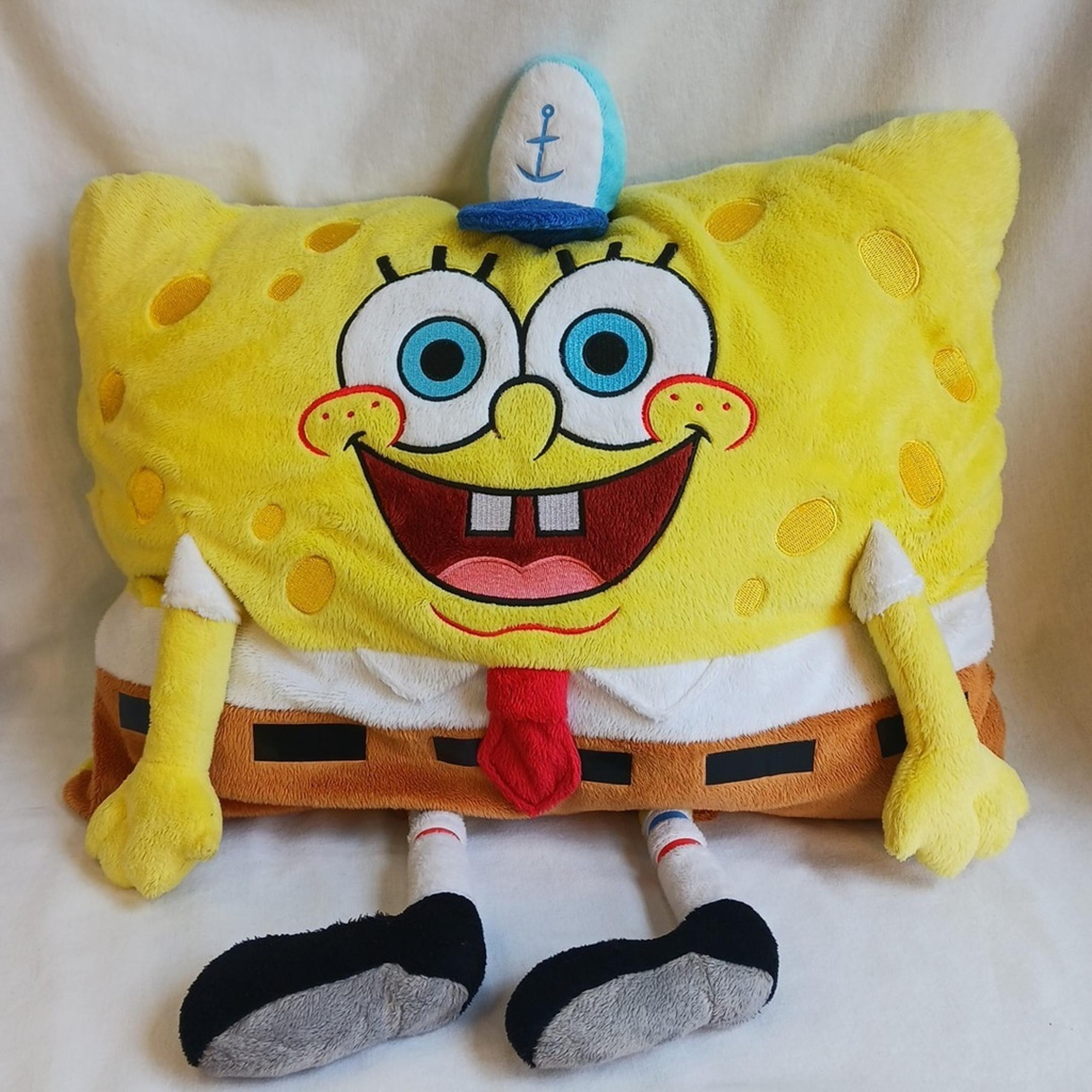 Nickelodeon SpongeBob Pillow Pets Plush 12"x20" Pillow Stuffed Toy 2011