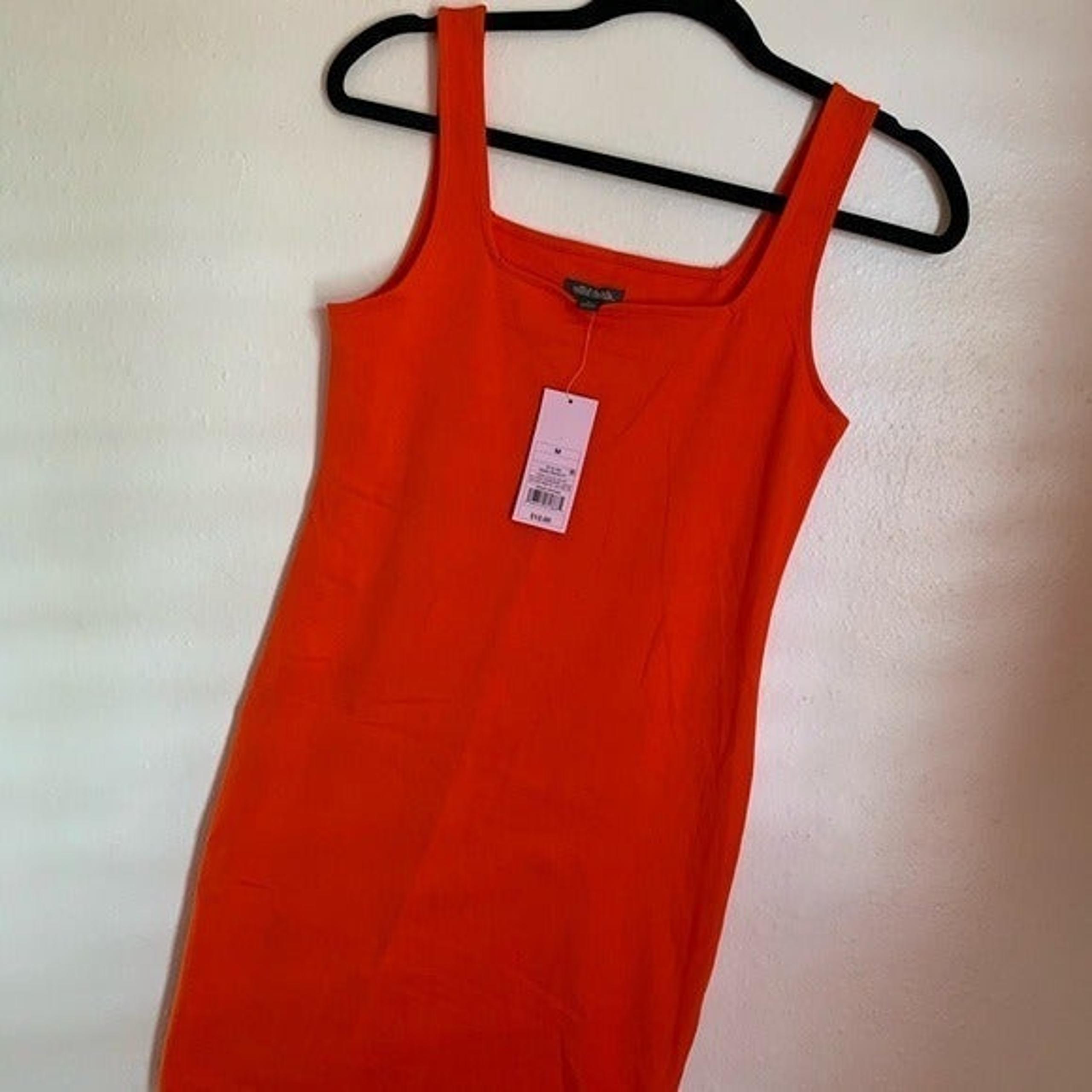 Wild Fable Orange tank top Size L NWT