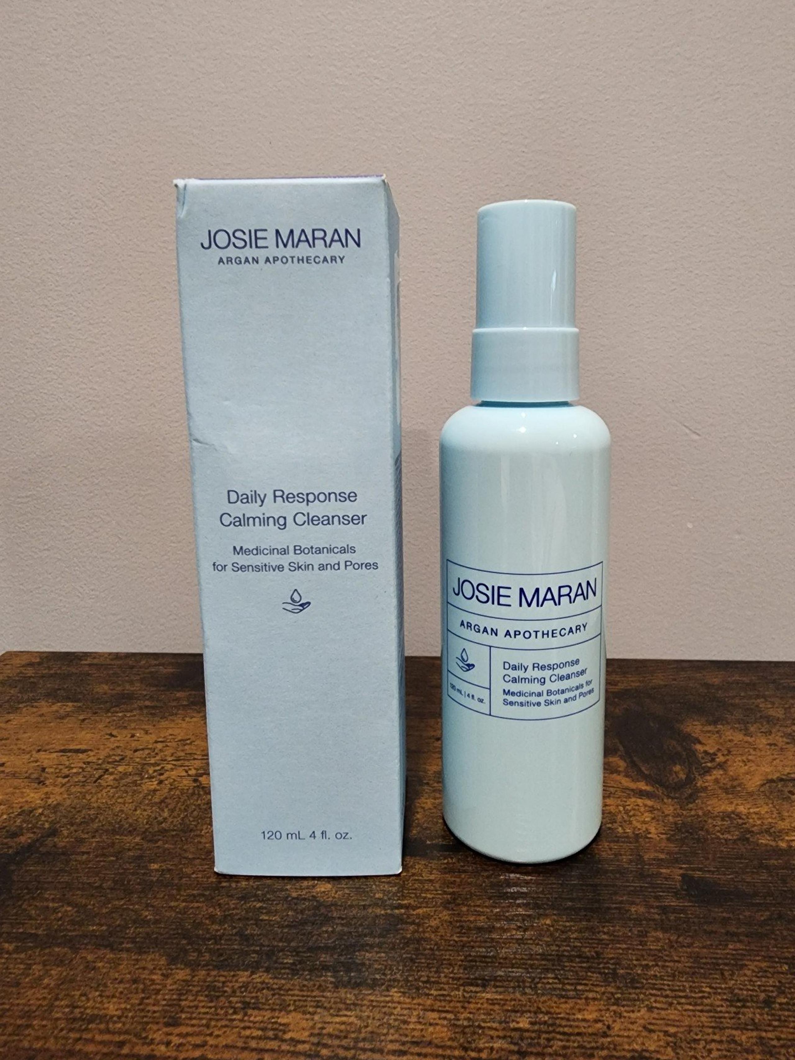 Josie Maran Argan Apothecary Daily Response Calming Cleanser- 4 oz- Brand New