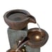 5-Tier Bowl Water Fountain- Garden, Patio, Deck, Backyard Decor Lrg Size 40inT