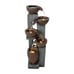 5-Tier Bowl Water Fountain- Garden, Patio, Deck, Backyard Decor Lrg Size 40inT