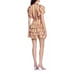 Sandro Simonna Floral Stripe Tiered Ruffle Mini Dress 38 FR M US 4/6