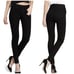 AYR Womens 24x28 Jet Black The High Rise Skinny Jeans