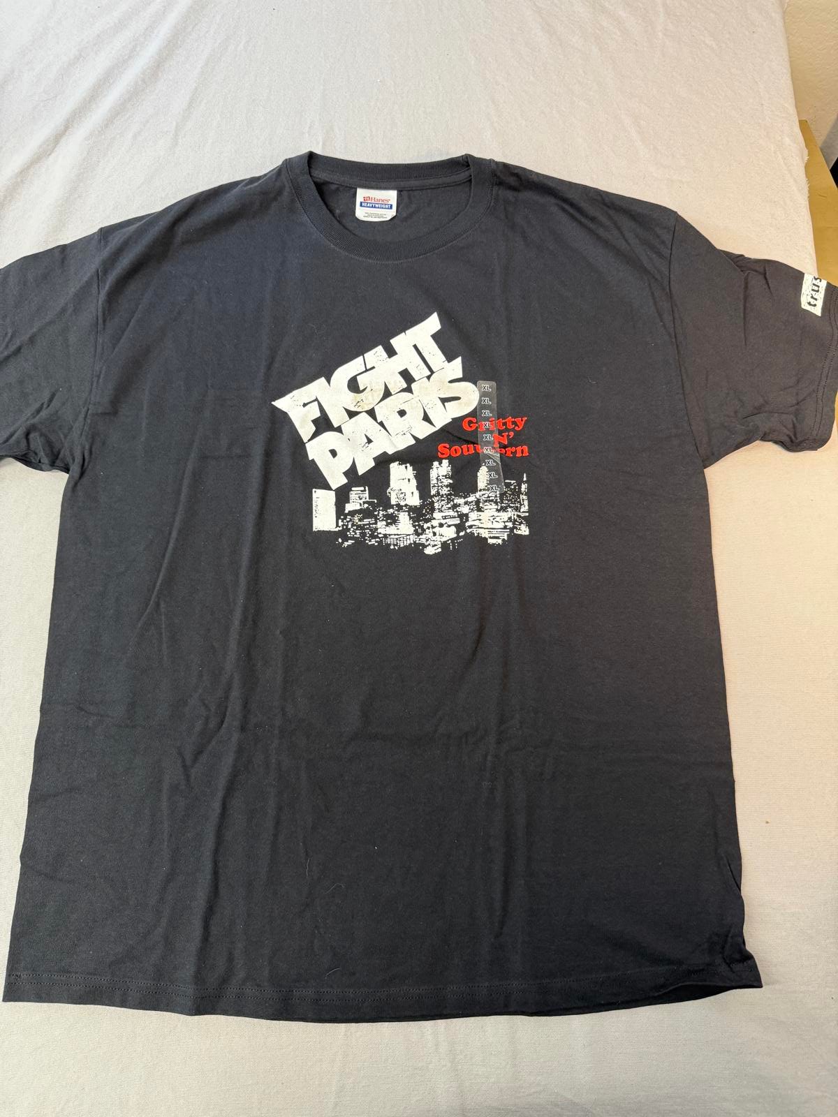 Fight Paris Band Gritty Southern T-shirt Trustkill Records