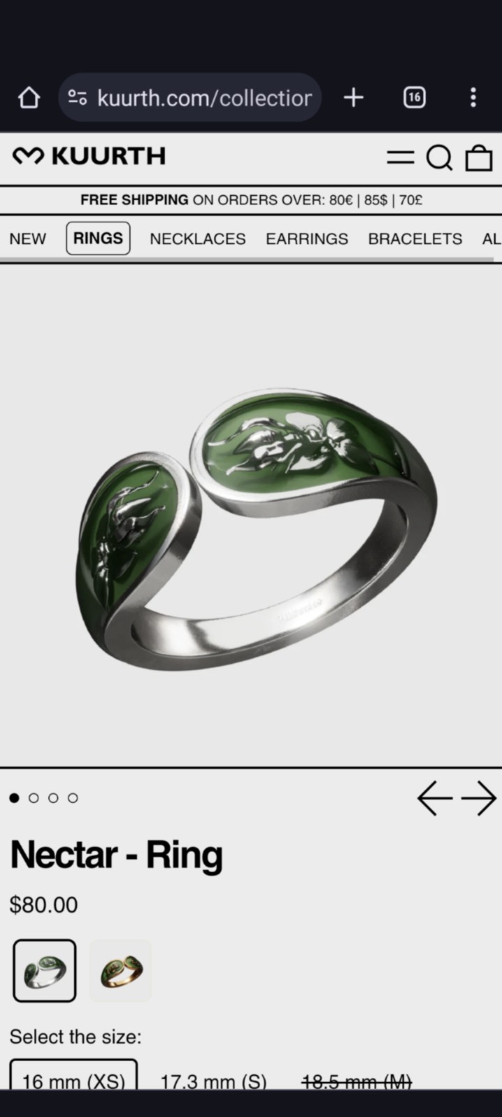 Kuurth - Nectar Ring