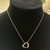 Tiffany & Co Open Heart Necklace & Tiffany Open Heart Ring