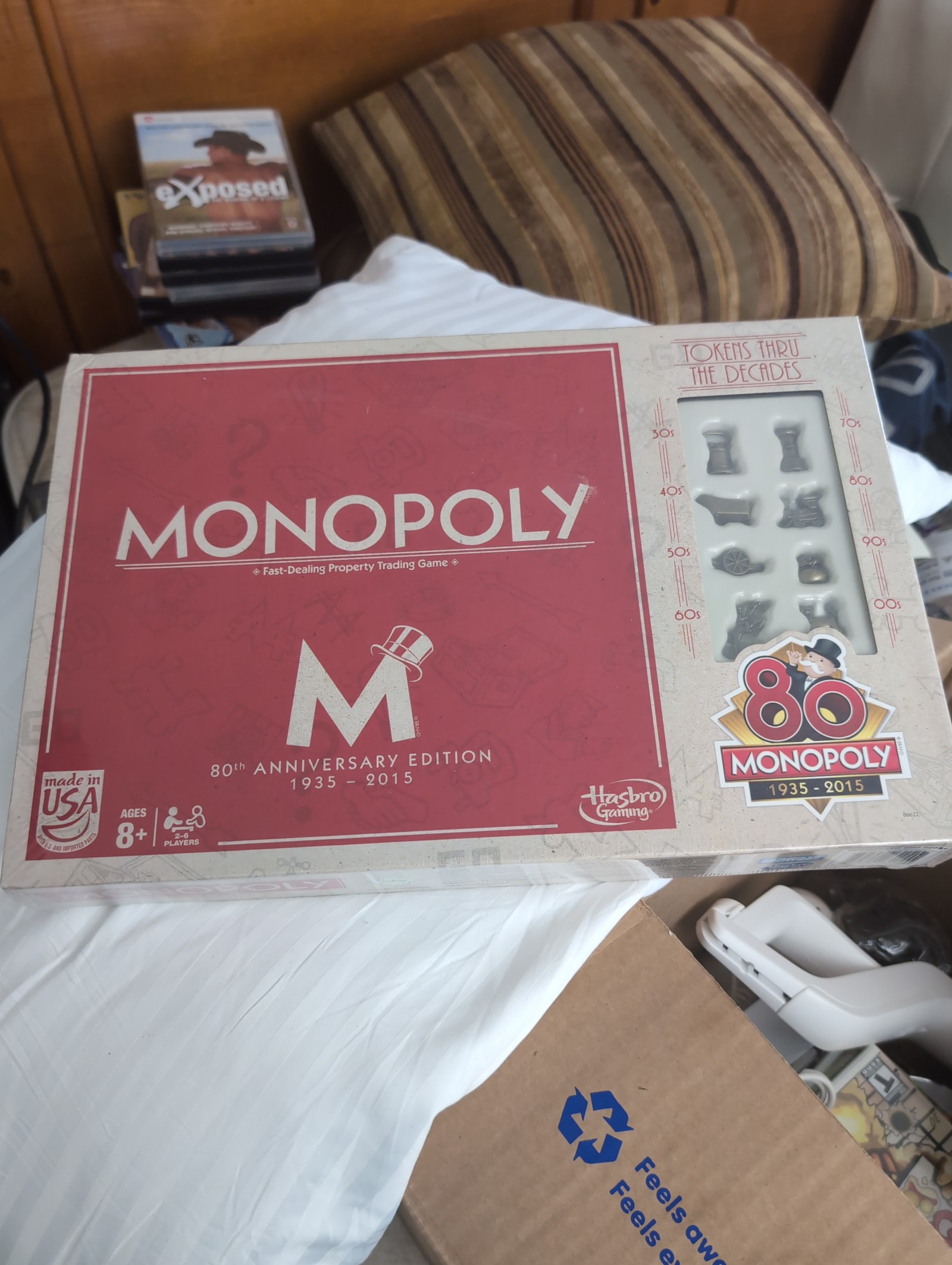 Monopoly 80th Anniversary Edition Sealed/Unopened