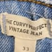 Madewell Jeans Womens 33 Curvy Perfect Vintage Distressed High Rise Cropped