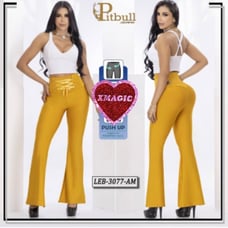 PITBULL LEGGINGS BUTT LIFT BOOT CUT W/ABDOMINAL COMPRESSION ONLY SIZE L