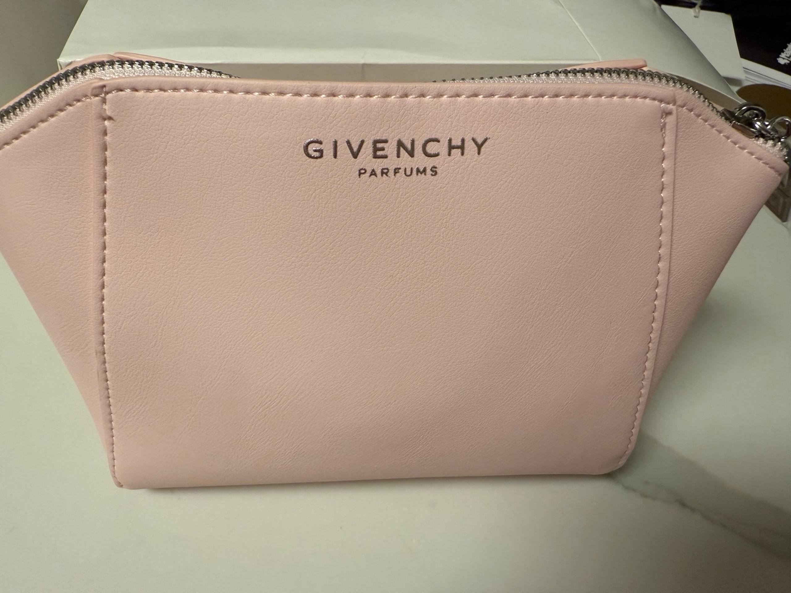 Givenchy pink makeup/ cosmetic bag