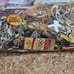 1 lb 2.3 oz jewlery pin lot used