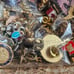 1 lb 2.3 oz jewlery pin lot used