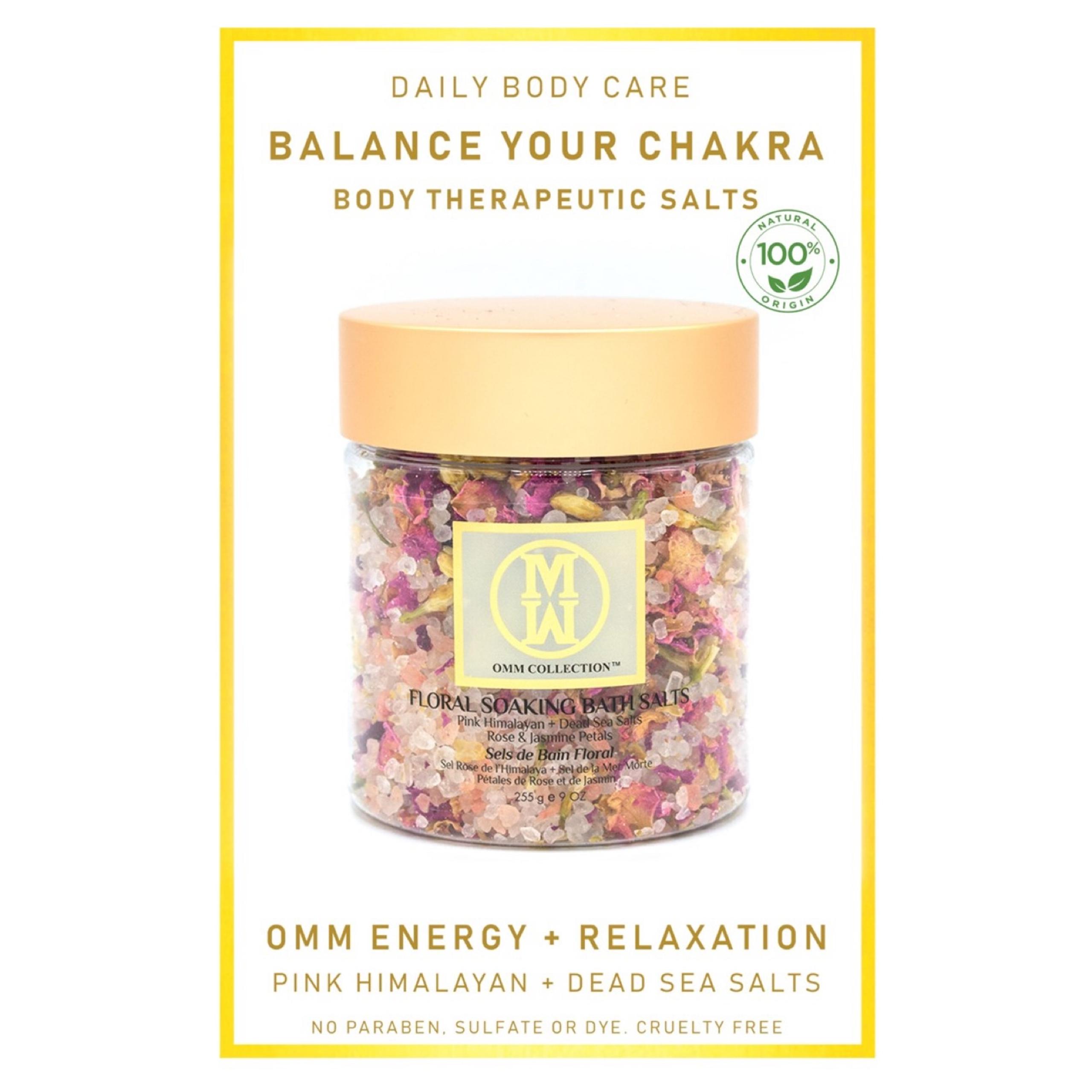OMM Collection Floral Soaking Bath Dead Sea Salt