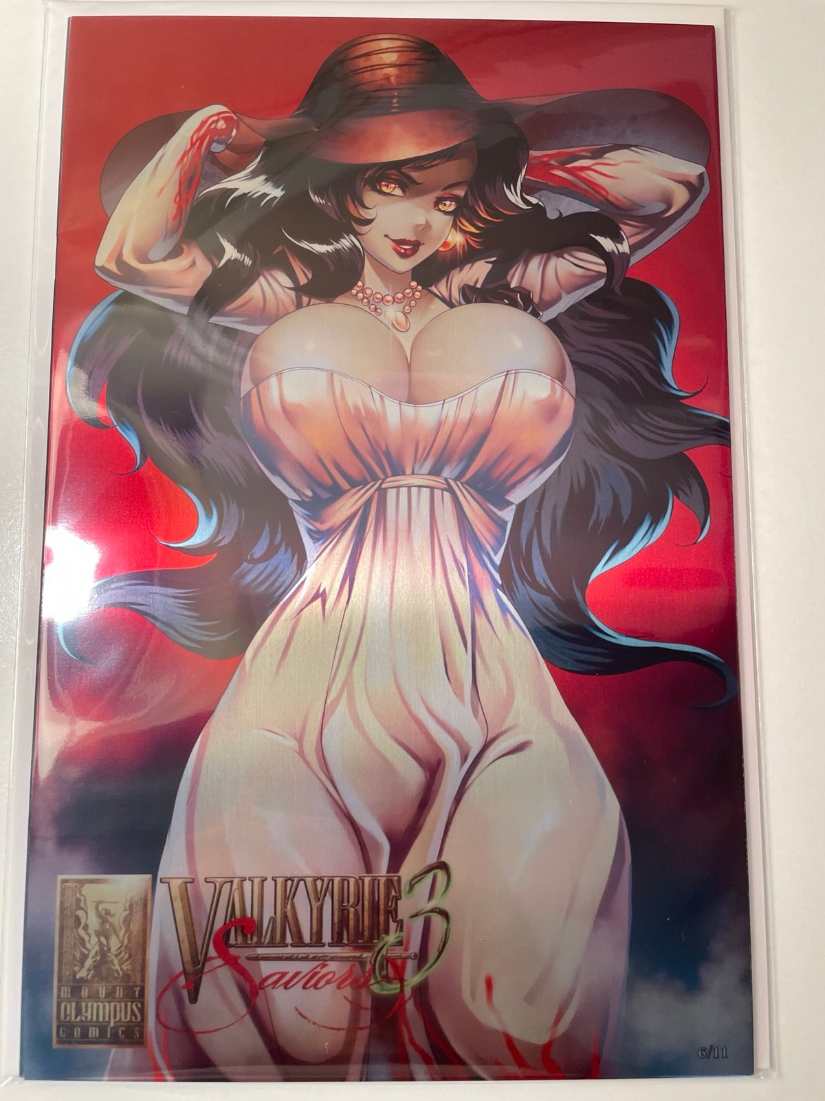 Valkyrie Saviors #3 TALL LADY ZAMORA LIMITED TO 11 #6 METAL LENA DAI