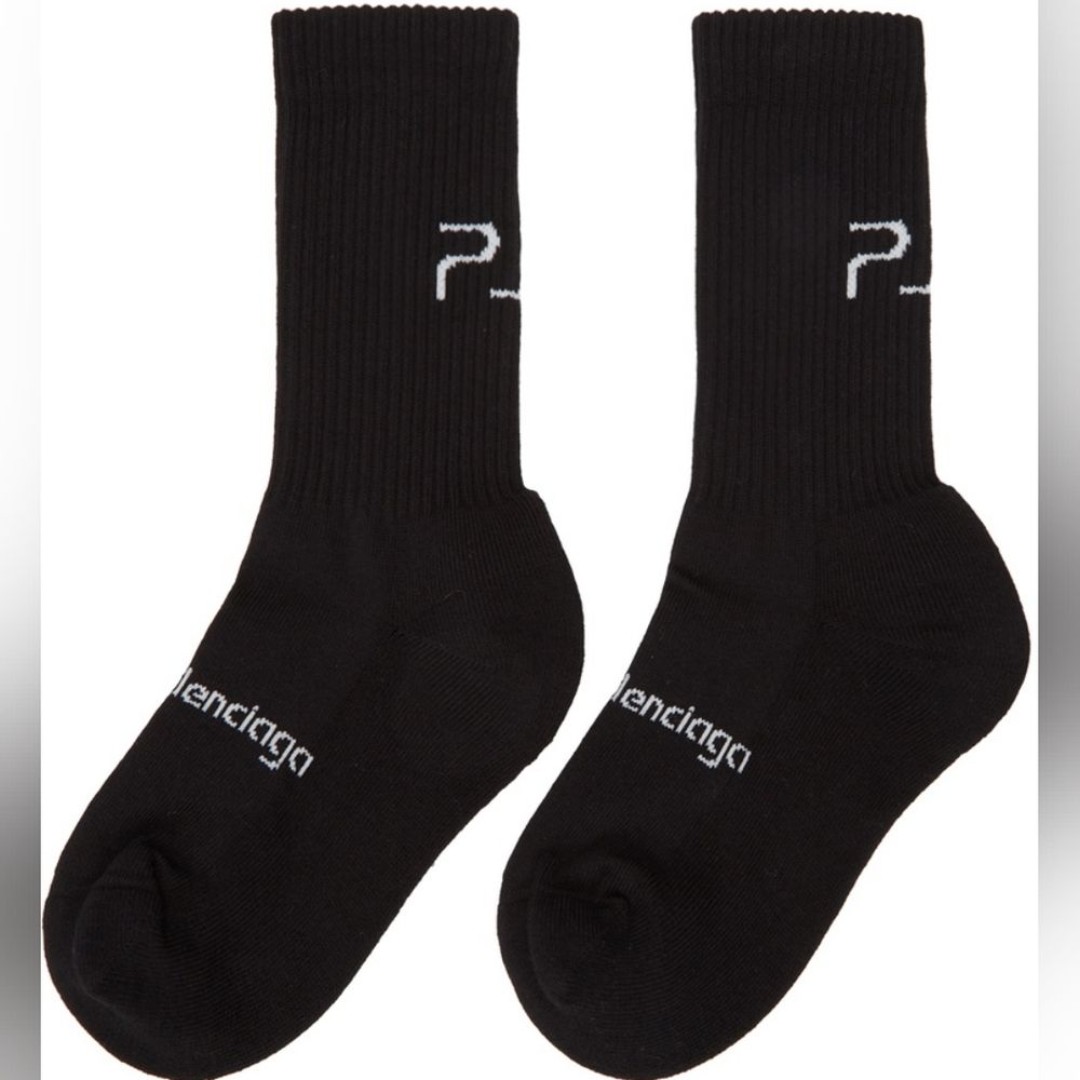 NWT BALENCIAGA X SONY PLAYSTATION LIMITED EDITION COTTON SOCKS
