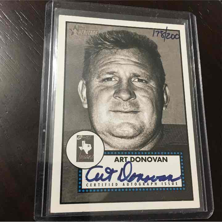 2006 Heritage Art Donovan auto 178/200