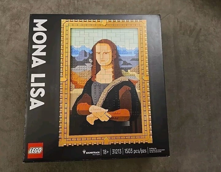 LEGO Art Mona Lisa Building Sets - Leonardo da Vinci 31213 NEW!