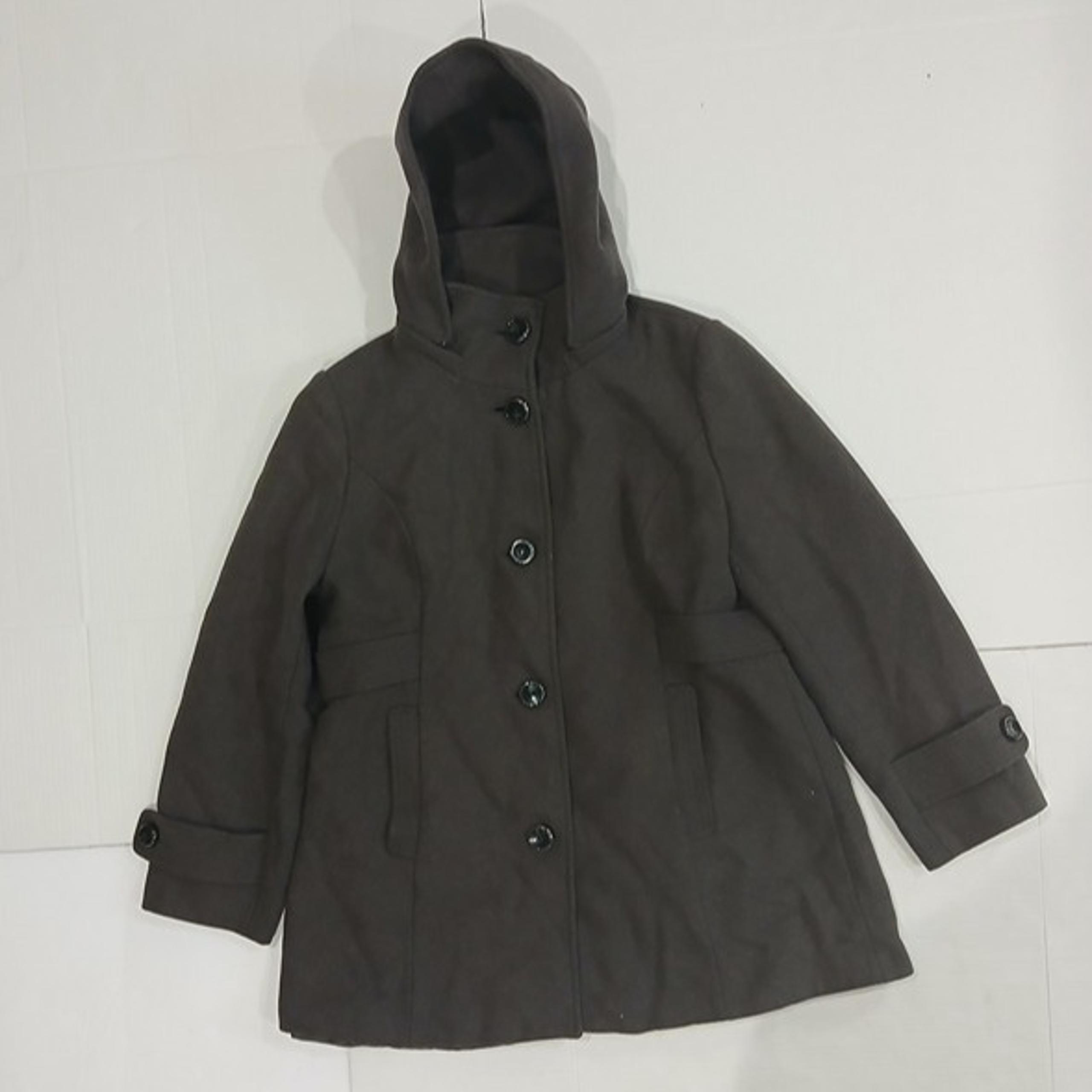 Kenneth Cole New York women's hooded coat size OX.