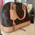 ALMA BB Monogram handbag