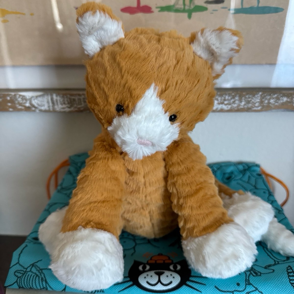 Jellycat Ginger Cat new with tags and dust bag