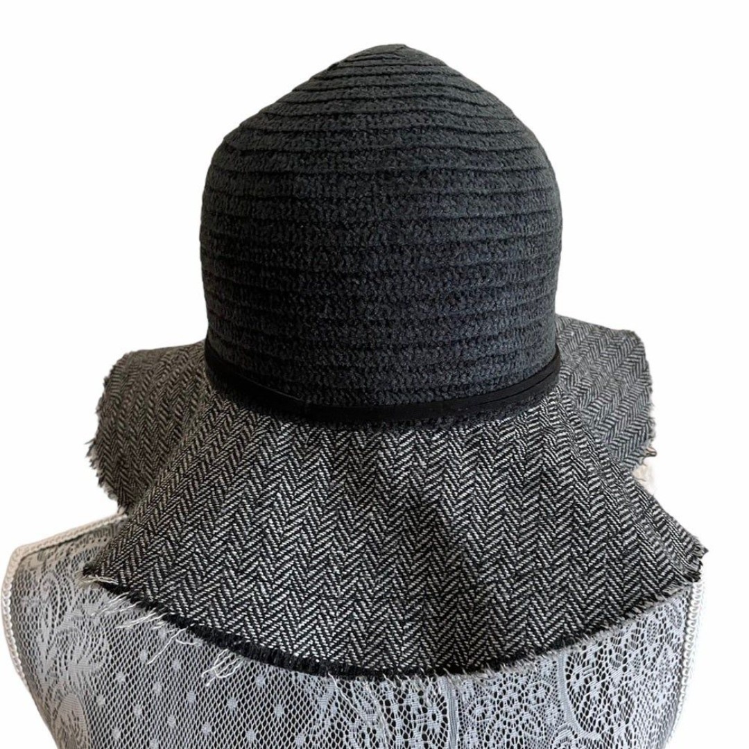 FOUR Buttons by San Diego Hat Co Woven Floppy Hat