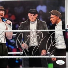 WWE Sheamus, Butch & Ridge Holland Signed Brawling Brutes 8x10 Photo D JSA COA