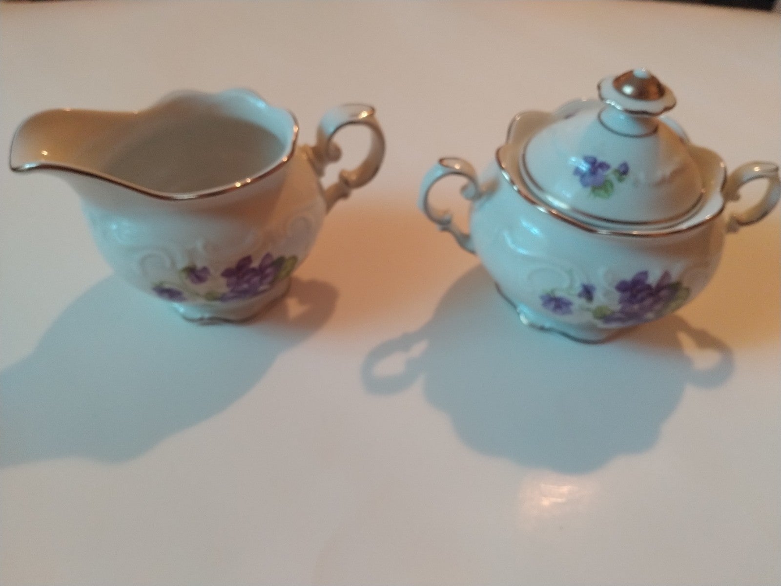 Bavaria Schumann Arzberg Sugar and Creamer Set