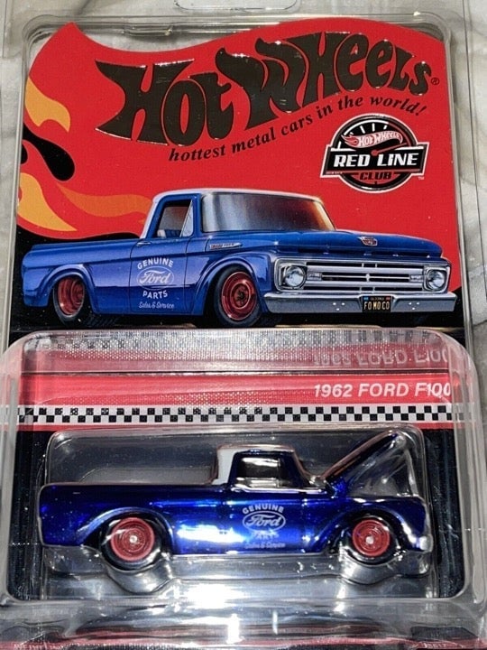 Hot Wheels 2022 RLC Exclusive 1962 Ford F100 - In Hand - Low #18755/30,000