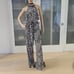 Laundry by Shelli Segal Halter Jumpsuit with POCKETS! NWT