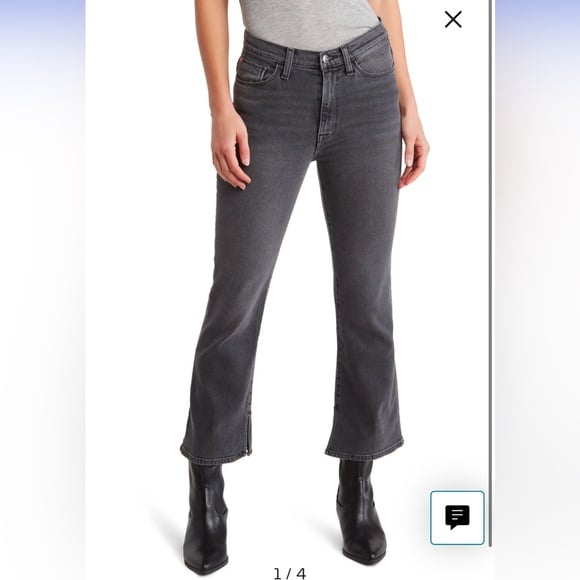Hudson Blair High-Rise Bootcut Crop Jean - 32