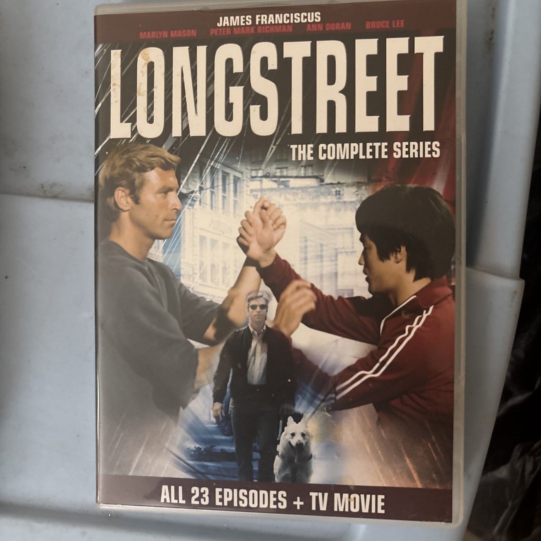 Longstreet The Complete Series DVD (1971) Bruce Lee 23 Episodes + TV Movie
