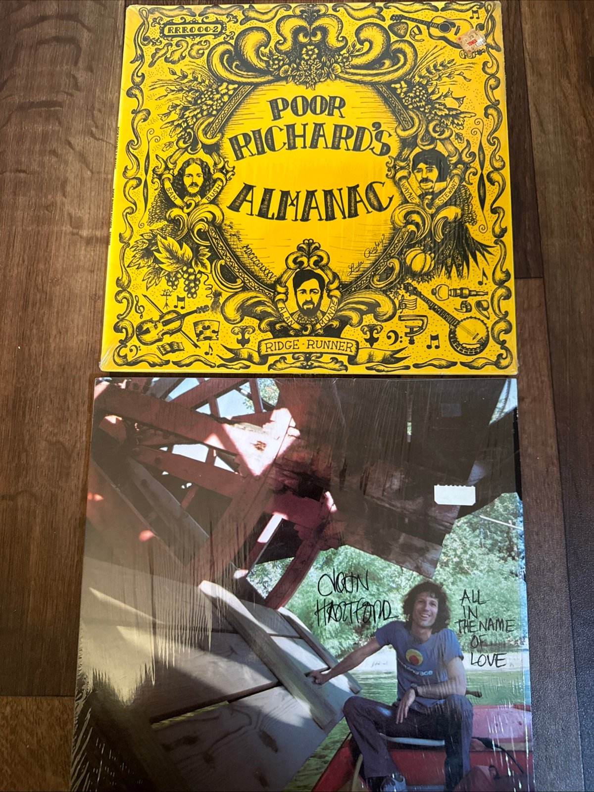 Sam Bush & Alan Munde/ John Hartford vinyl lot