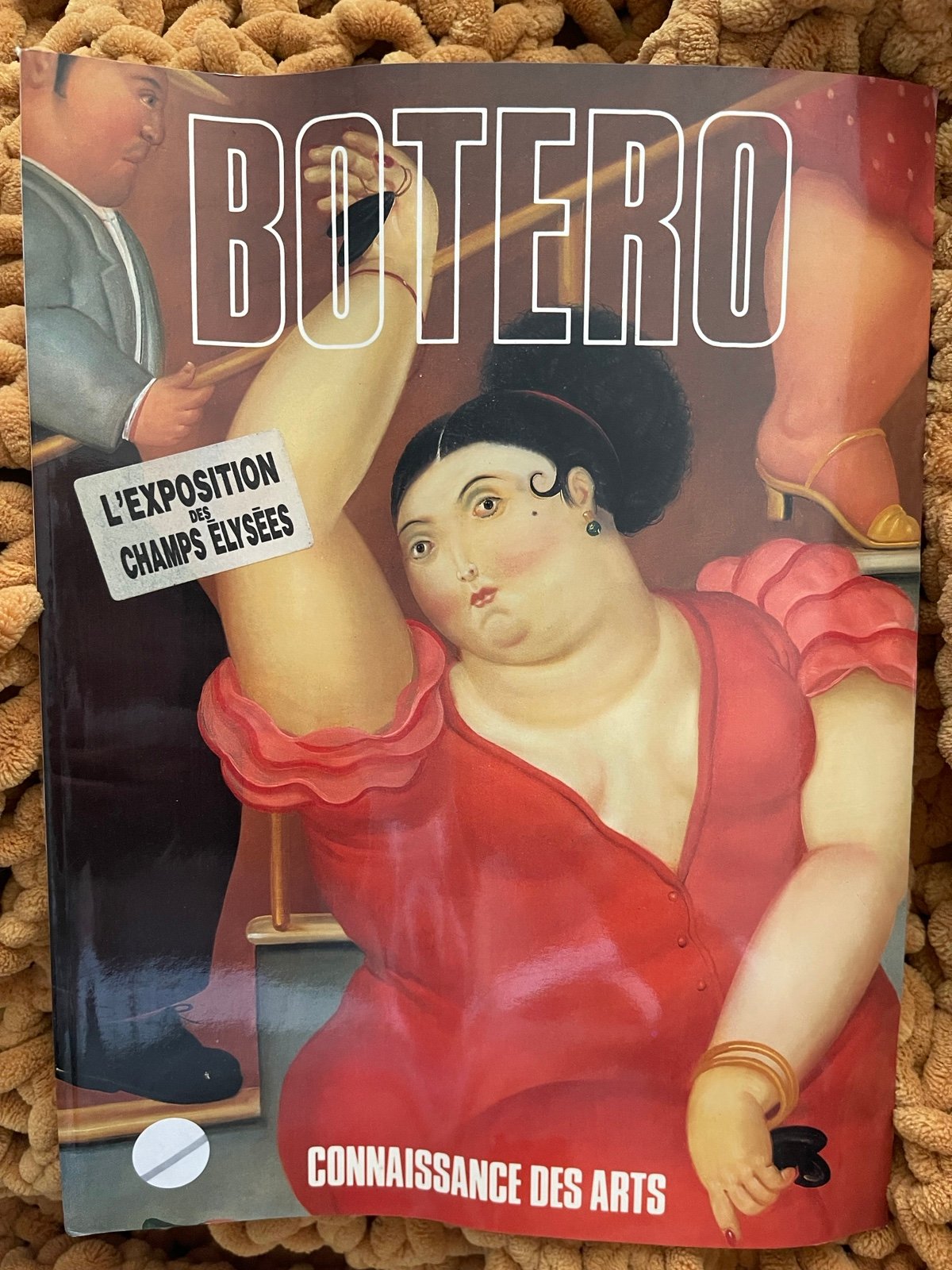 Fernando Botero soft cover book L’Exposition Des Champs Elysees ART