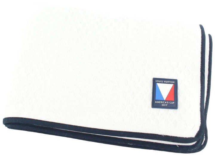 Louis Vuitton White x Navy LV Cup Gaston