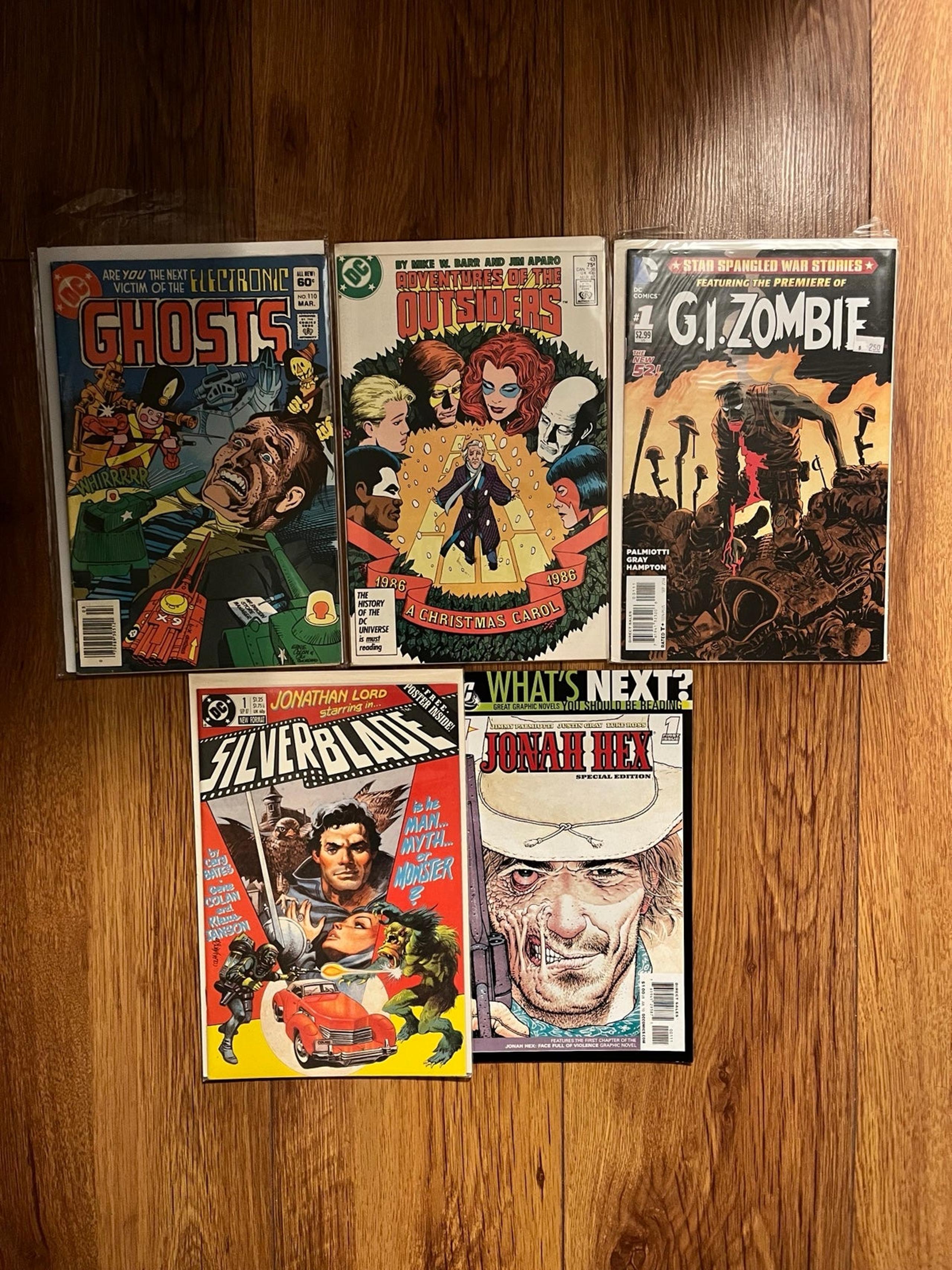 Rare dc comic lot
