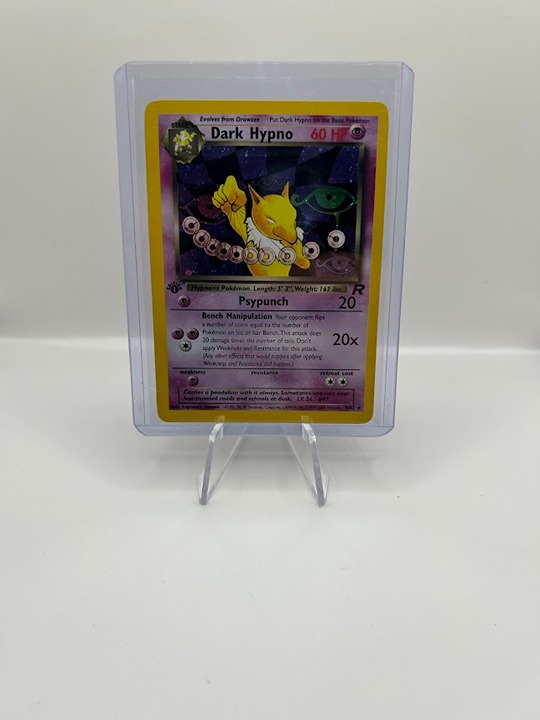 dark hypno 1st edition team rocket
