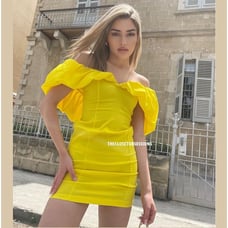 ZARA BLOGGER FAVE!!! Off-Shoulder Mini Dress NWT (M)
