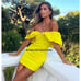 ZARA BLOGGER FAVE!!! Off-Shoulder Mini Dress NWT (M)