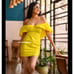 ZARA BLOGGER FAVE!!! Off-Shoulder Mini Dress NWT (M)