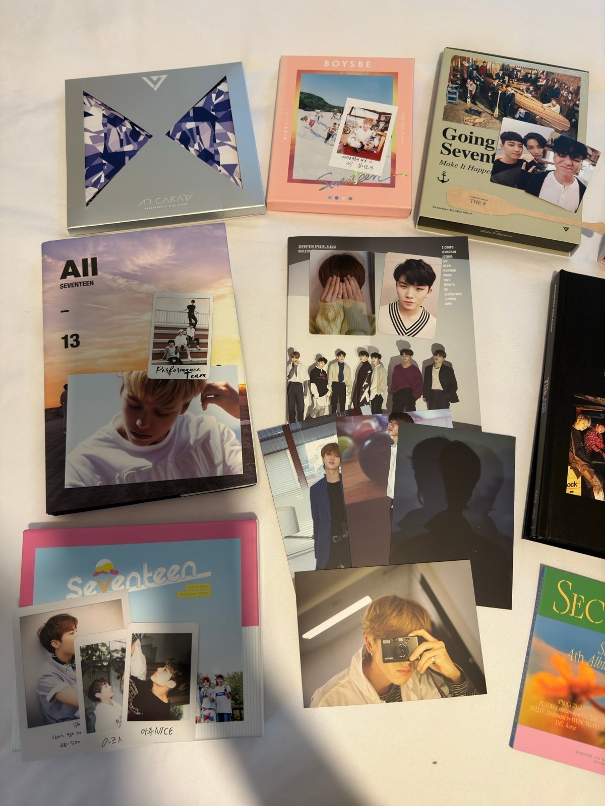 SEVENTEEN ALBUM LOT