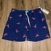 Tommy Bahama Men's Size XL Navy Crab Print UPF 30 Swim Trunks NEW NWT