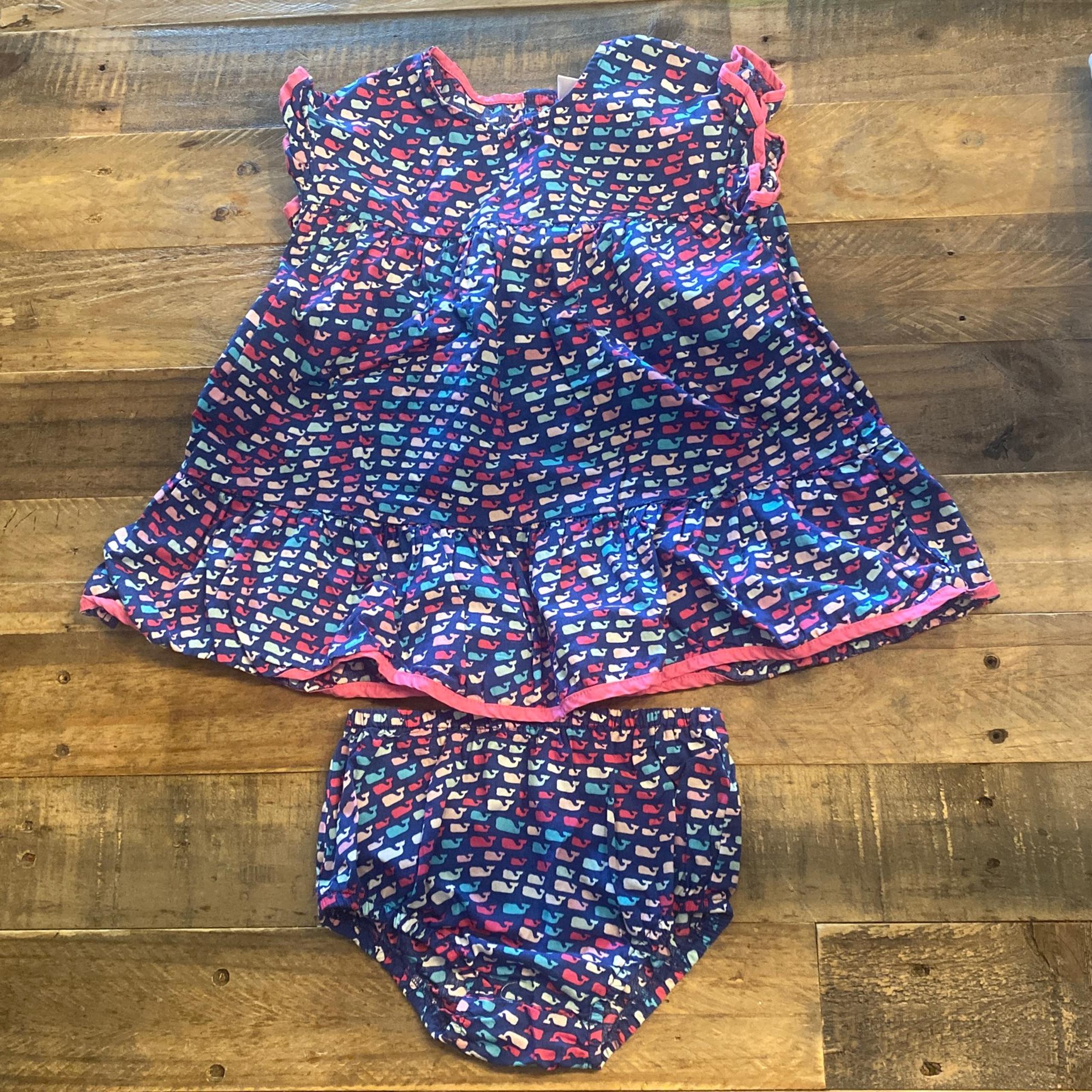 Vineyard Vines Baby Dress and bloomers