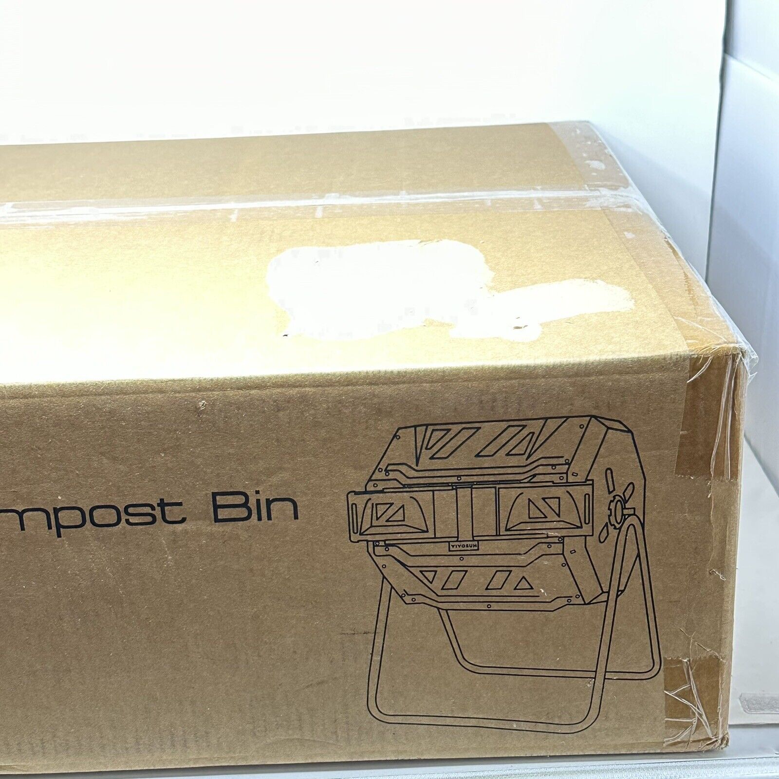 VIVOSUN Tumbling Composter Dual Rotating Batch Lesotho