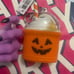 2 NWT HALLOWEEN WITCH HAND PUMPKIN HOLDERS POCKETBAC CLIP SET BATH & BODY WORKS
