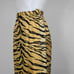 vintage 50s silk tiger print skirt 23/24