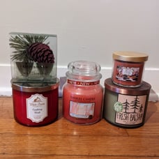 Bath and Body Works candles