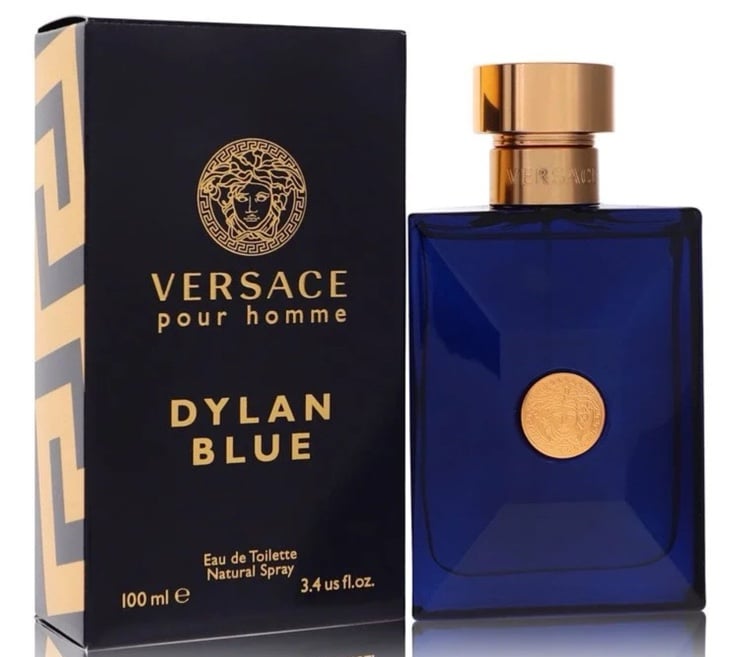 Versace Pour Homme Dylan Blue Cologne 3.4 oz - Eau De Toilette Spray 534152