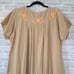 Calypso St Barth Embroidered Cotton Maxi Dress Beach Boho Mumu Womens Large