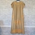 Calypso St Barth Embroidered Cotton Maxi Dress Beach Boho Mumu Womens Large